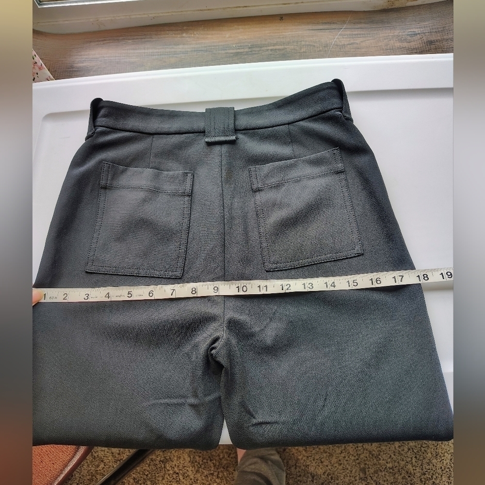 Wilfred free by Aritzia women's allwaze Exposed Front Zip high-rise pants sz 6. - Picture 9 of 17